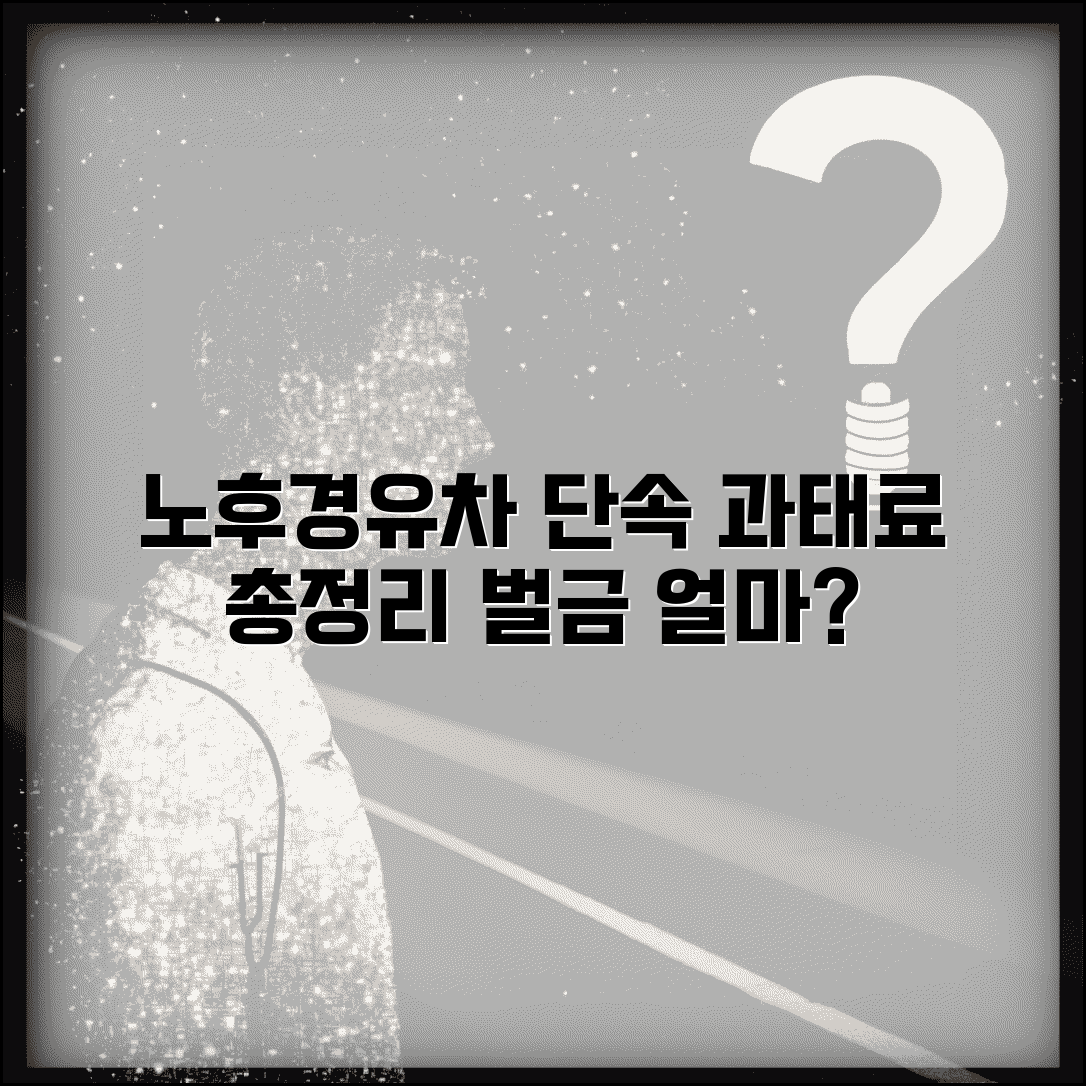 노후경유차 단속 과태료 | 위반시 벌금 | 과태료 금액 총정리