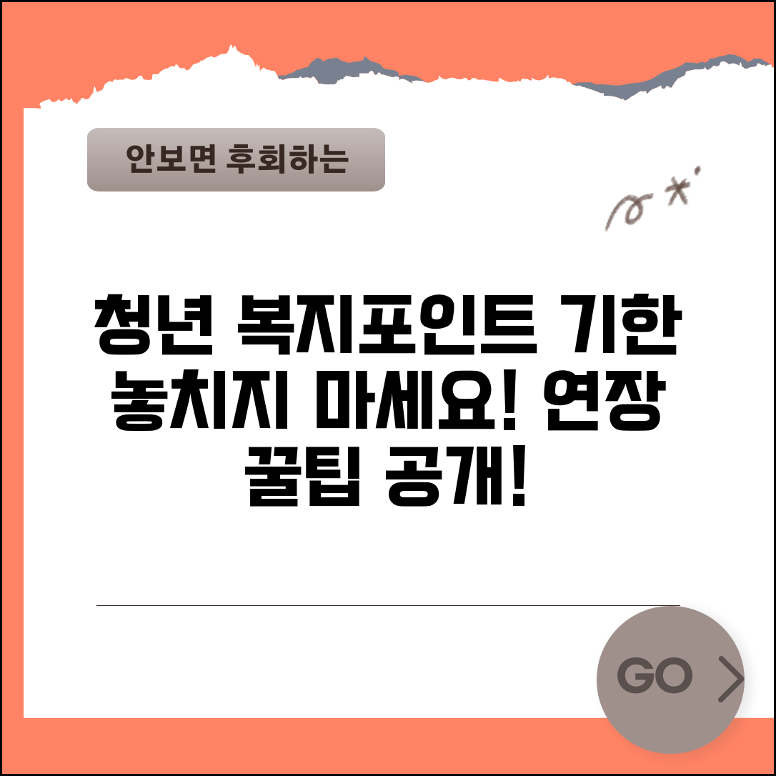 청년 복지포인트 사용 기한 확인 | 언제까지 써야 하고 연장 가능한지 알아보기