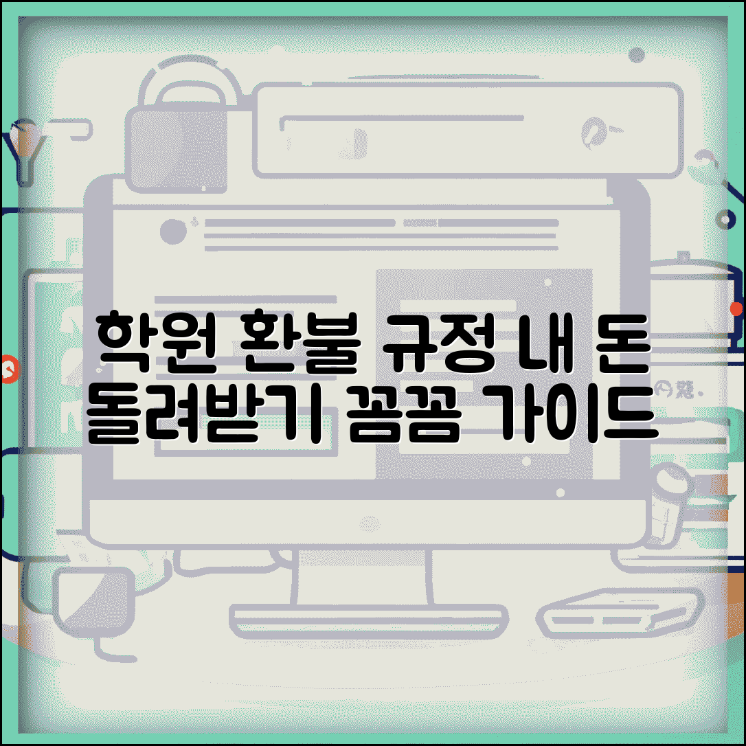 사설학원 환불 규정 | 입시학원 기술학원 환불 기준과 분쟁 해결
