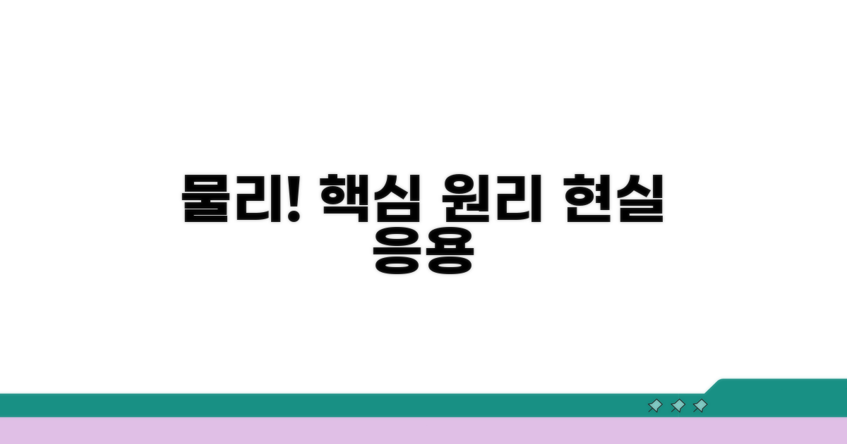 물리학적 의미와 적용 사례