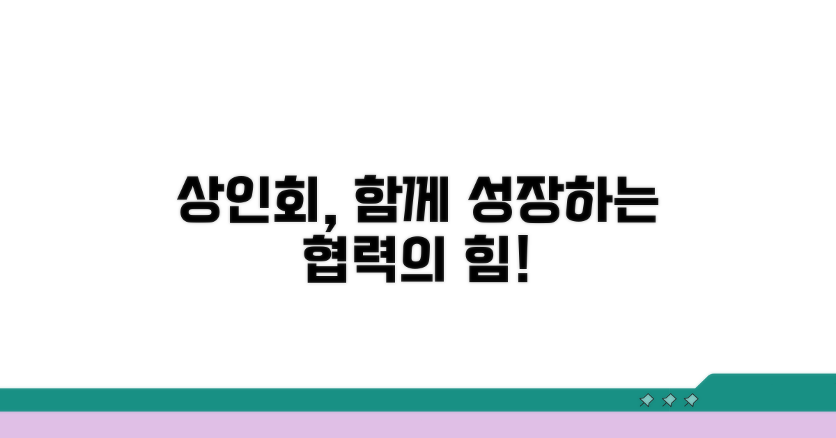 상인회 역할과 협력 방안