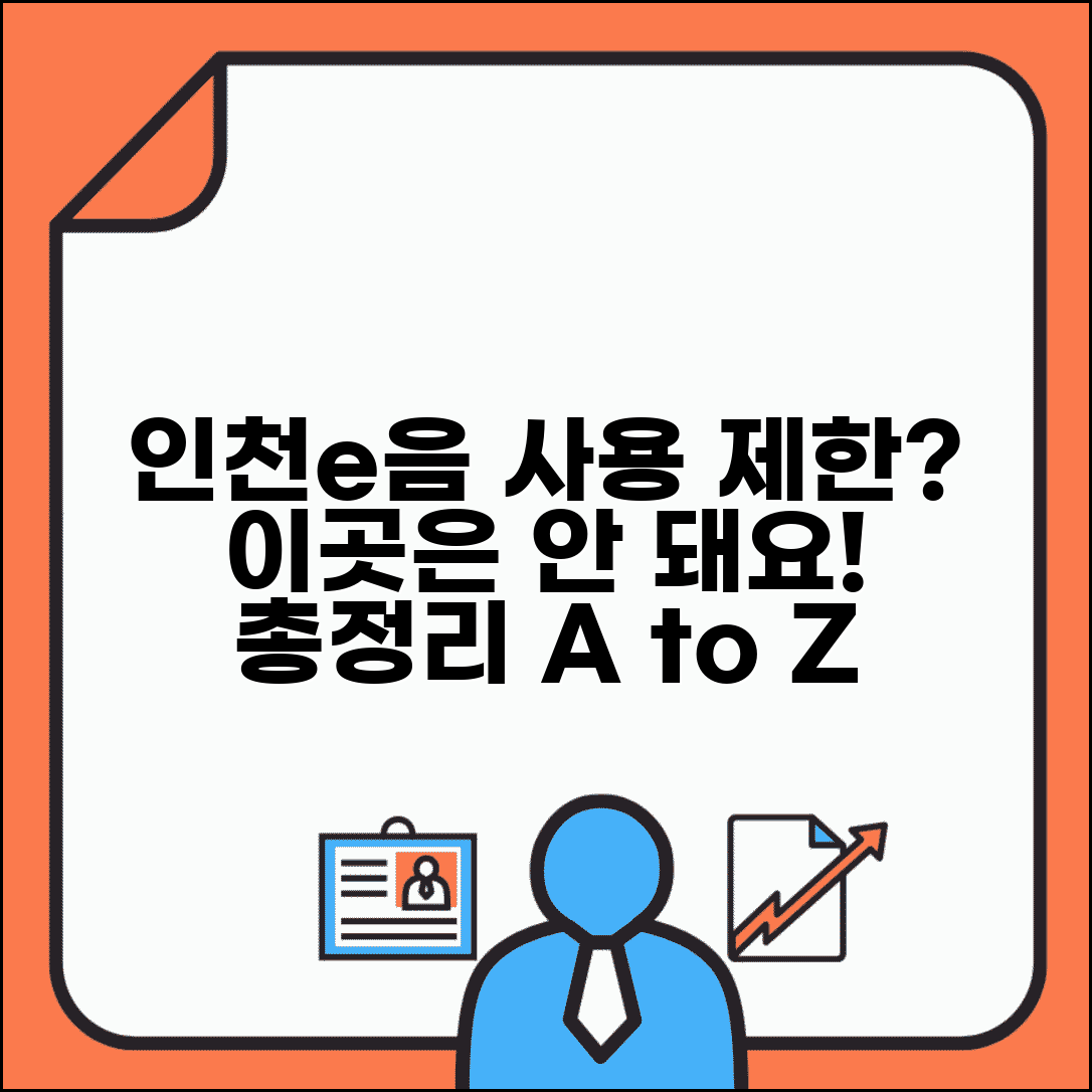 인천e음카드 사용제한 | 제한업종 사용불가 매장 완벽정리