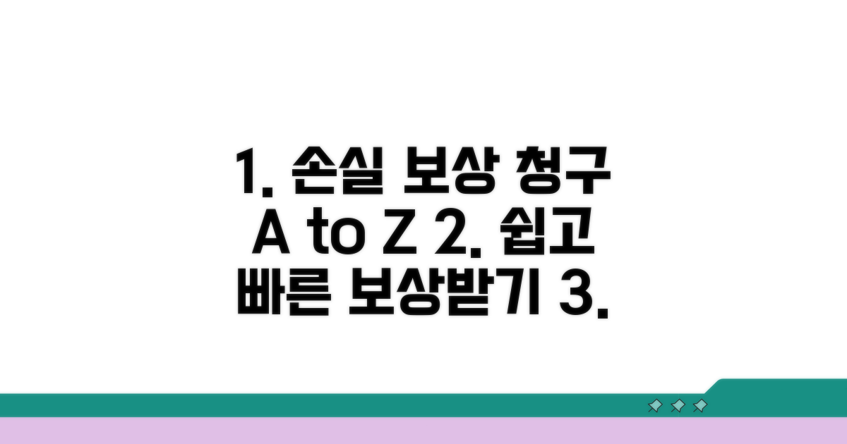 손실 보상 청구 방법 완벽 가이드