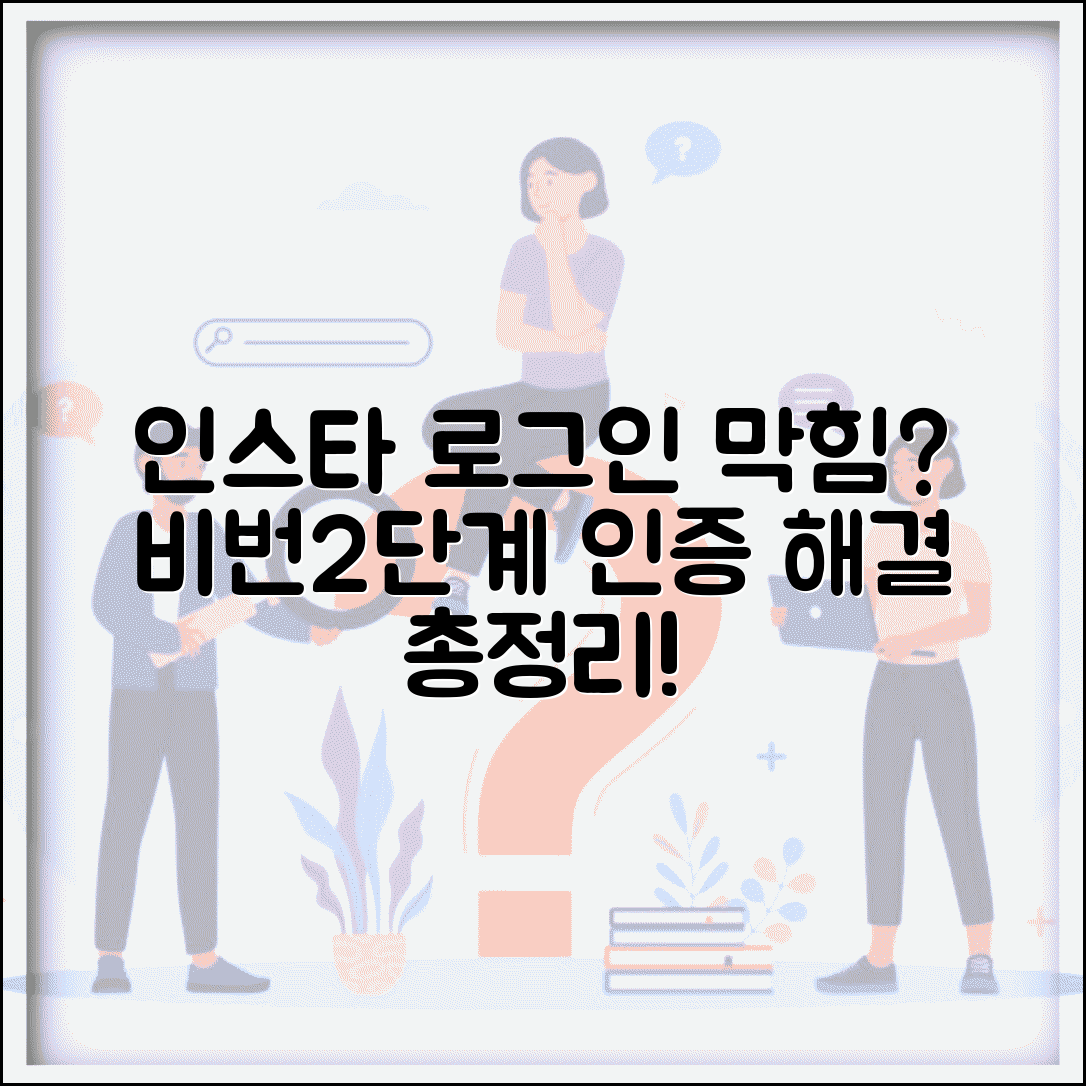 인스타그램 로그인 문제 해결 | 비밀번호 오류부터 2단계 인증까지 접속 장애 완벽 대응