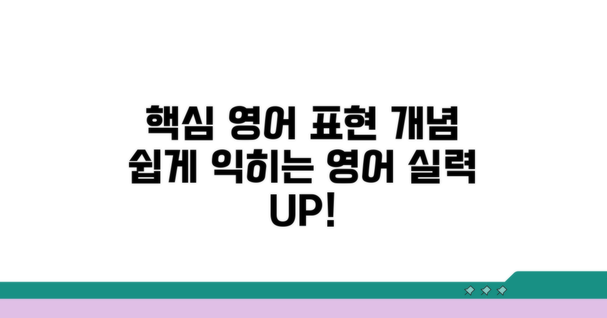 주요 영어 표현과 개념 이해하기