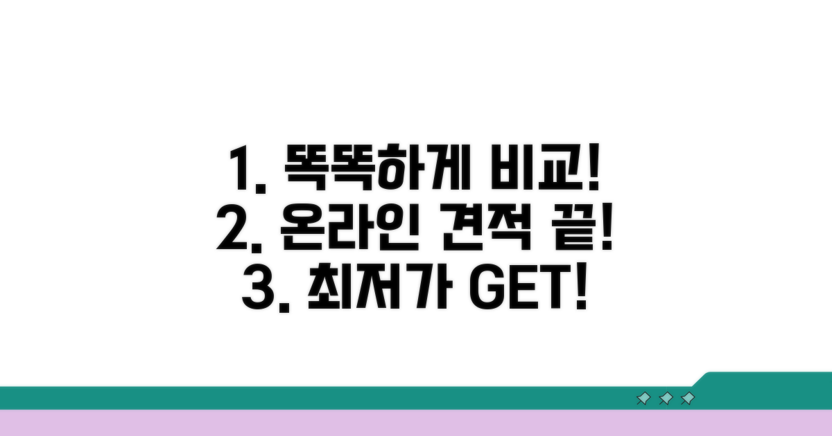 온라인 견적 비교 사이트 스마트하게 이용하기