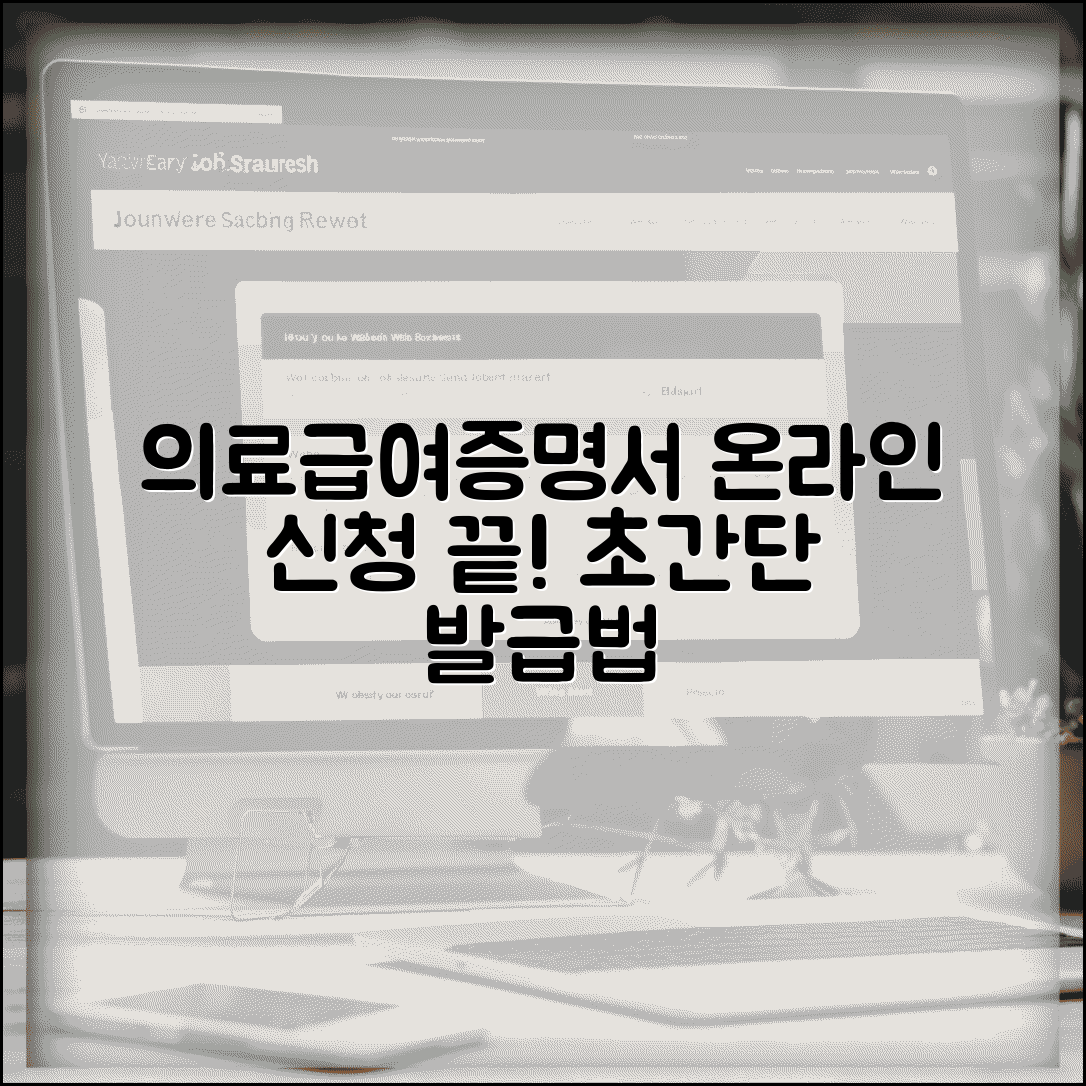 의료급여증명서 발급절차 온라인 신청방법 총정리