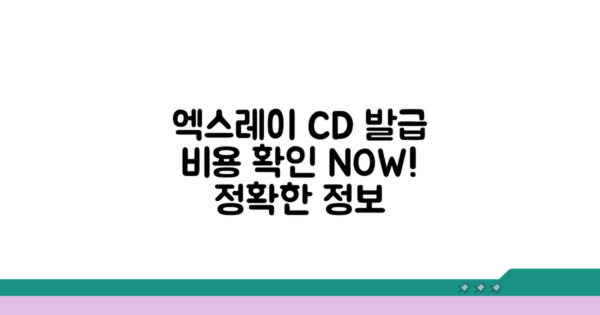 엑스레이 CD 발급 비용 알아보기