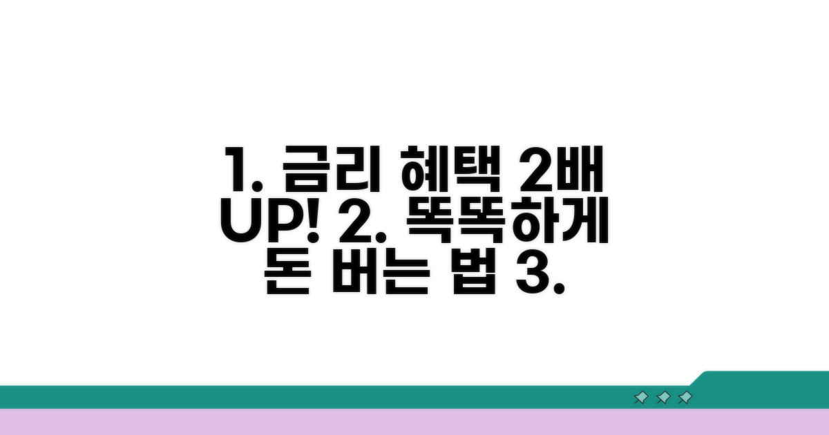 스마트하게 금리 혜택 늘리기