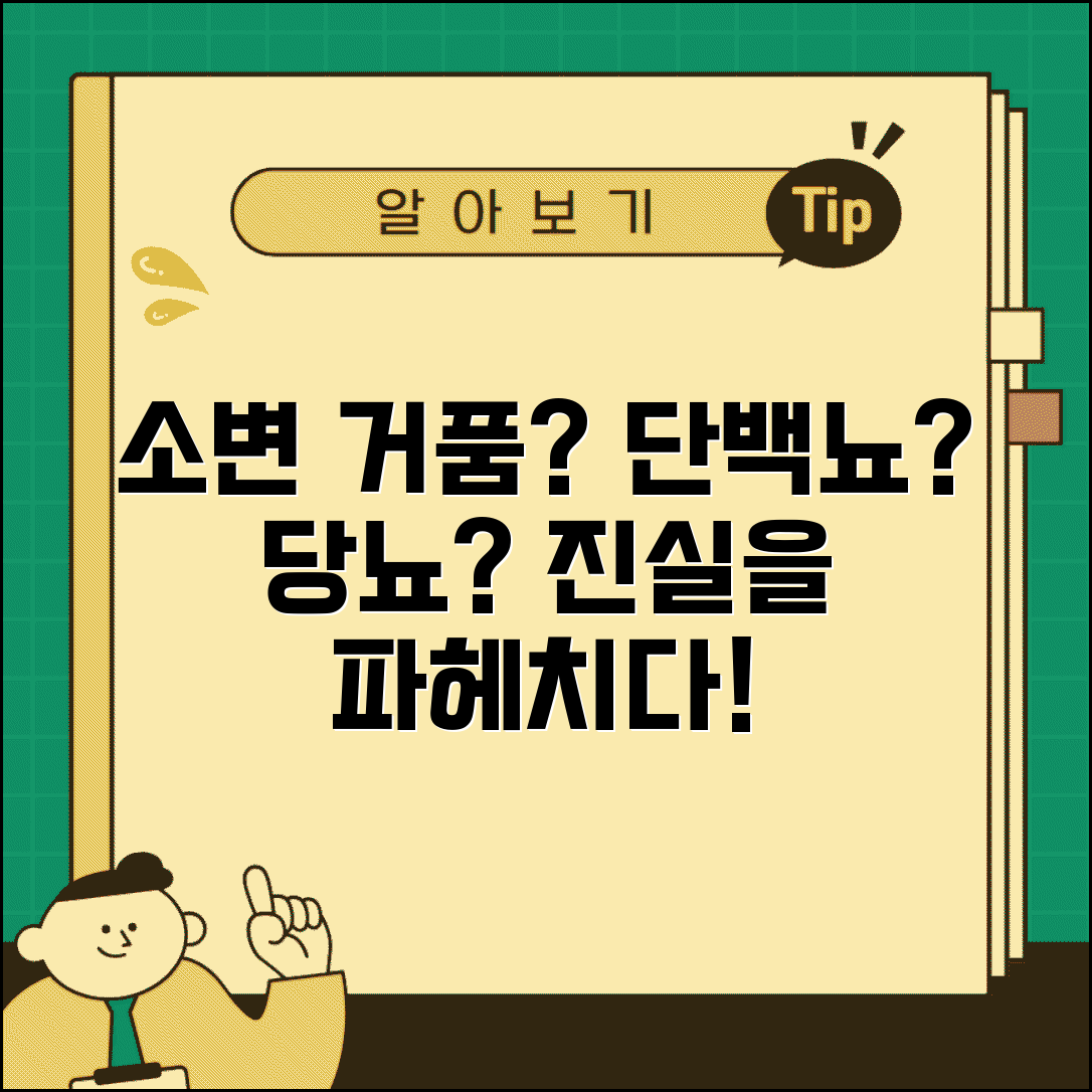 소변 거품 많이 나는 이유 완벽정리 | 오줌 거품 단백뇨 당뇨 구별