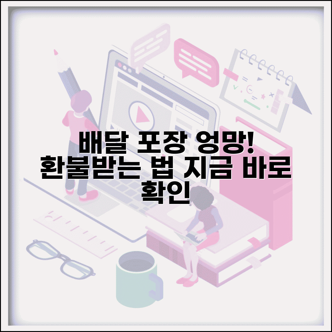배달 음식 포장 상태 불량 신고 | 배달 포장 불량 환불 요청