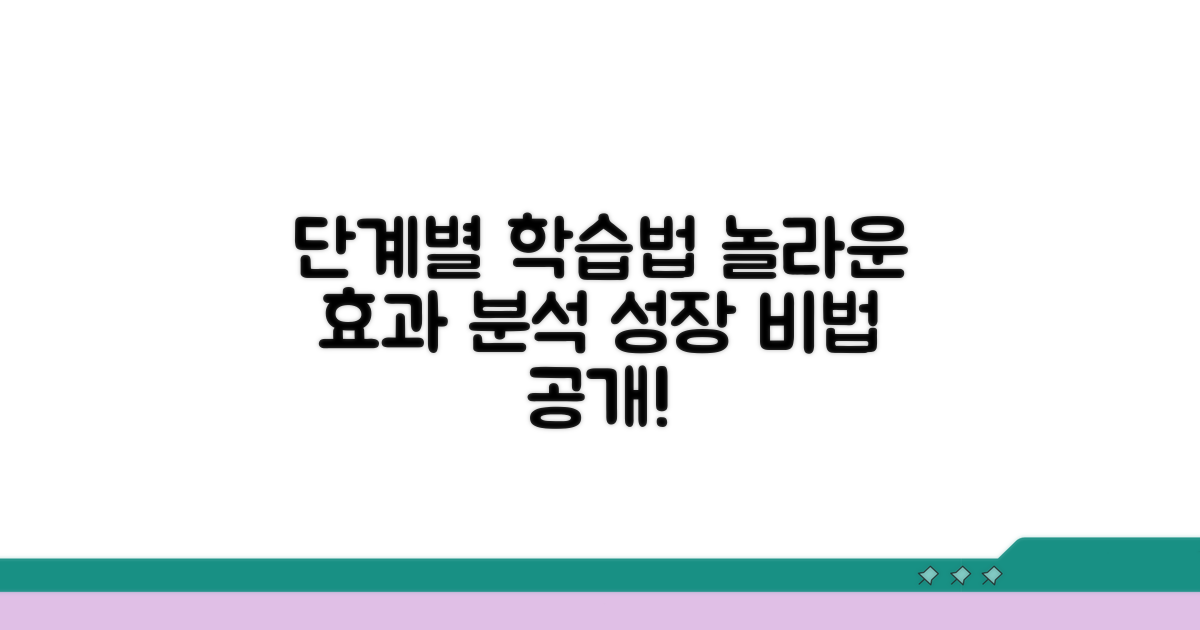 단계별 학습법과 효과 분석