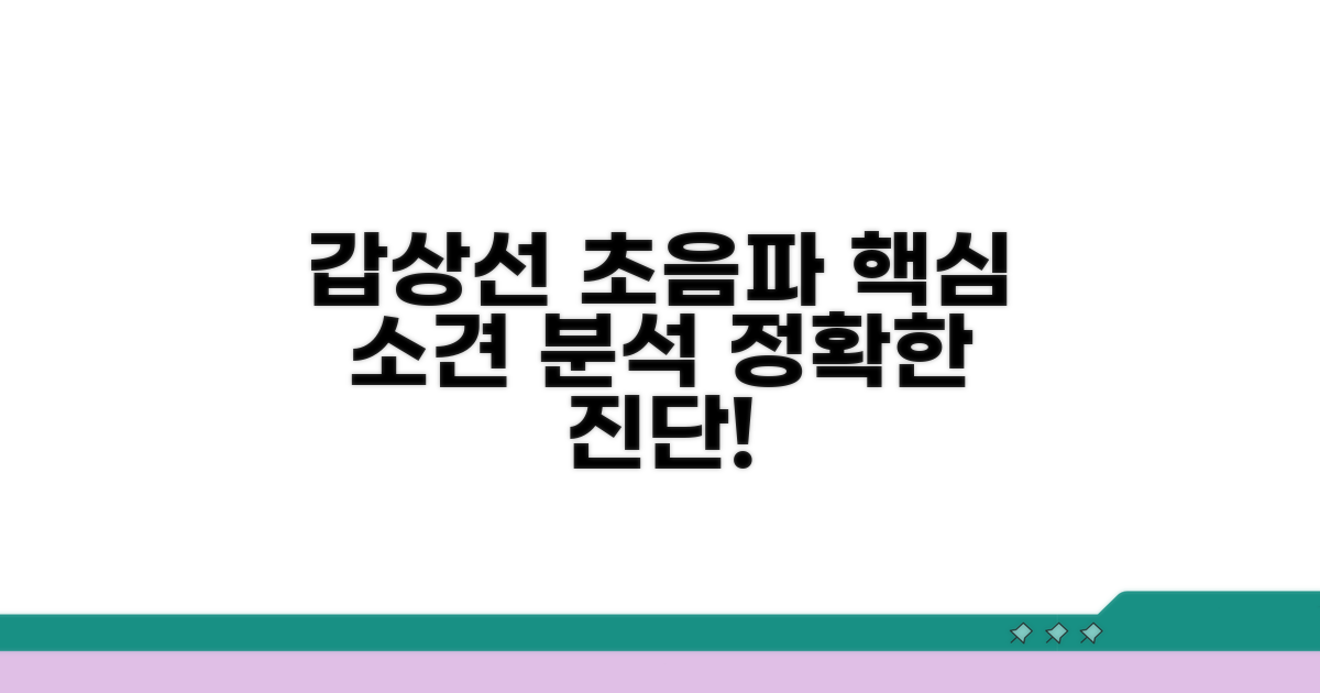 갑상선 초음파 소견 핵심 분석