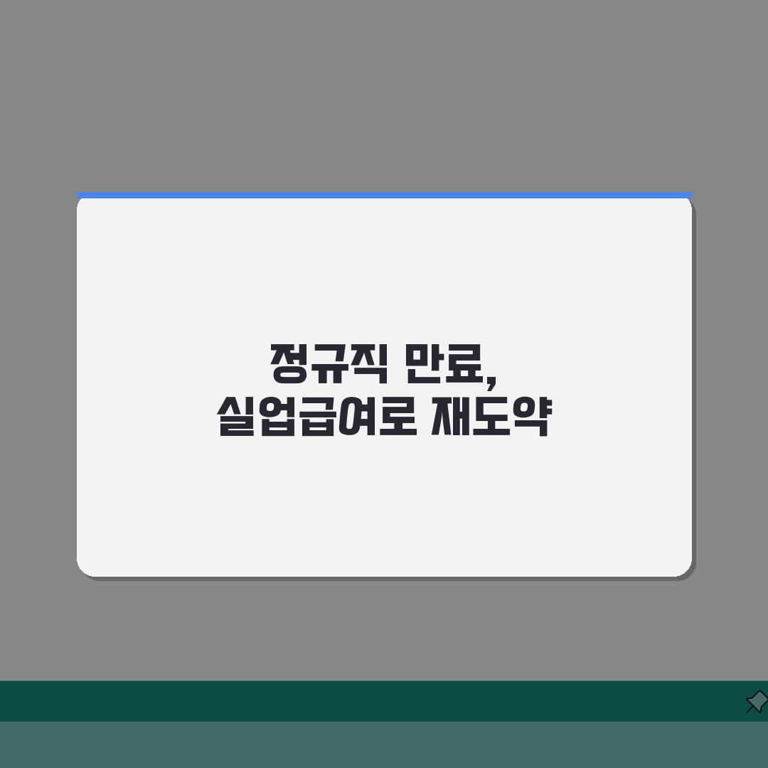 정규직 계약만료 실업급여 신청 | 완벽가이드: 7단계 핵심 총정리